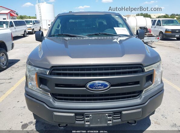 1FTEW1EB0JFD04920 2018 FORD F150 Brown Widok z przodu