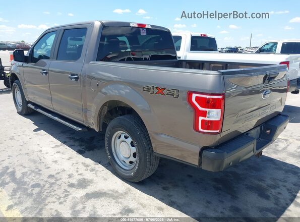 1FTEW1EB0JFD04920 2018 FORD F150 Brown Tył lewy