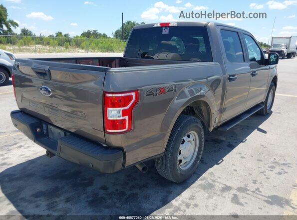 1FTEW1EB0JFD04920 2018 FORD F150 Brown Tył prawy