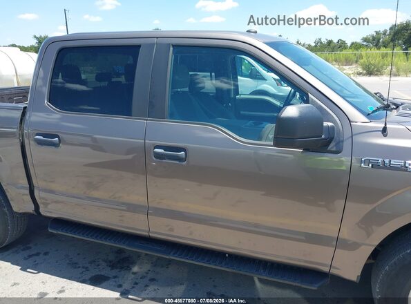 1FTEW1EB0JFD04920 2018 FORD F150 Brown Widok wnętrza z tyłu