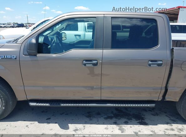 1FTEW1EB0JFD04920 2018 FORD F150 Brown Widok wnętrza 360 stopni
