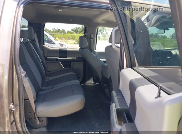 1FTEW1EB0JFD04920 2018 FORD F150 Brown Widok naklejki z numerem VIN