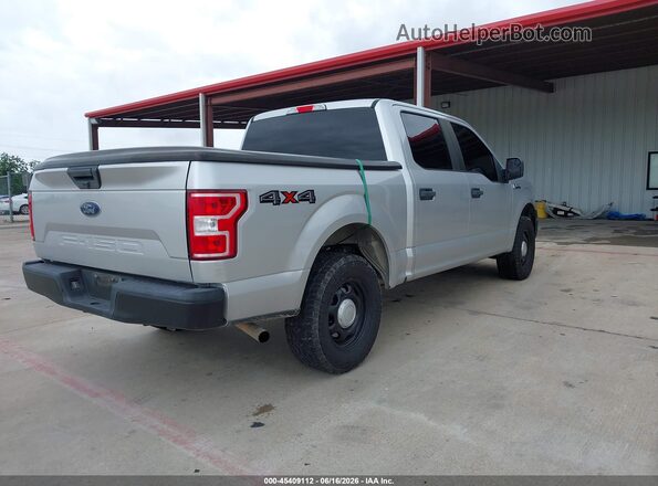 1FTEW1EB0JFD04934 2018 FORD F150 Silver უკანა მარჯვენა