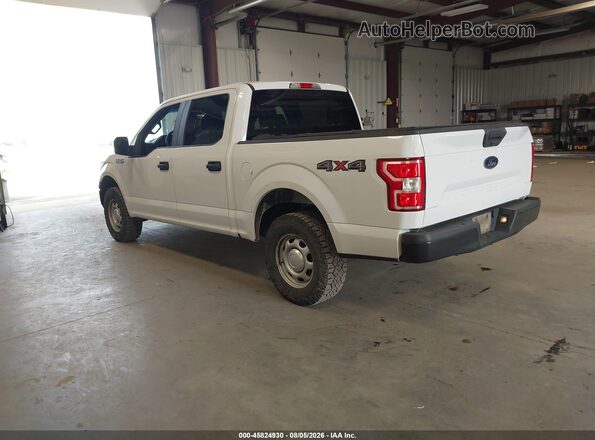 1FTEW1EB0JFD05081 2018 FORD F150 White Tył lewy