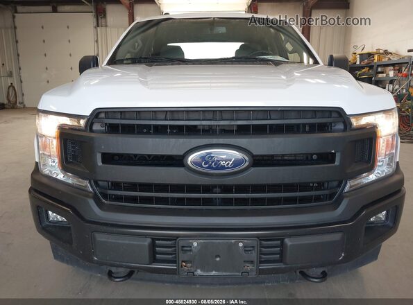 1FTEW1EB0JFD05081 2018 FORD F150 White Widok z przodu