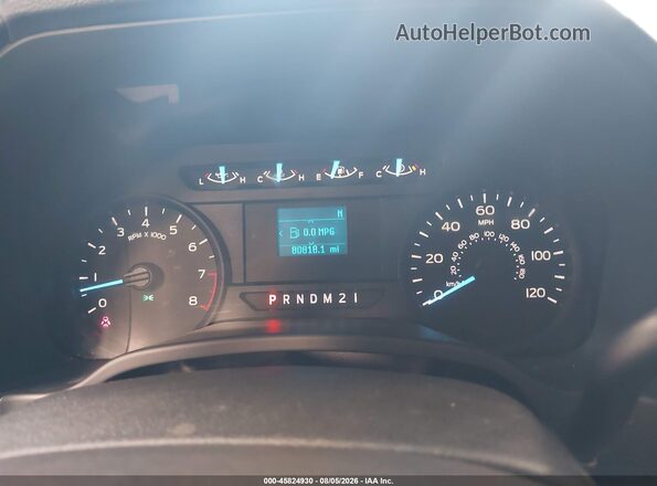 1FTEW1EB0JFD05081 2018 FORD F150 White Widok tylnych siedzeń