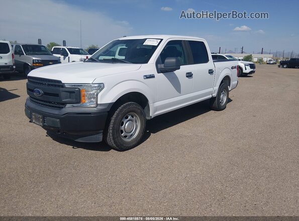 1FTEW1EB0JKF08494 2018 FORD F150 White Przód lewy