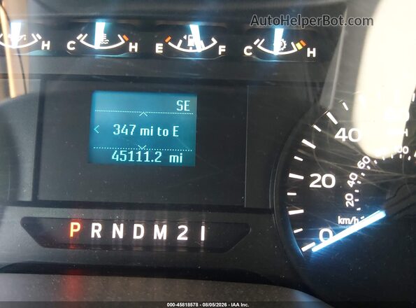 1FTEW1EB0JKF08494 2018 FORD F150 White Widok wnętrza 360 stopni