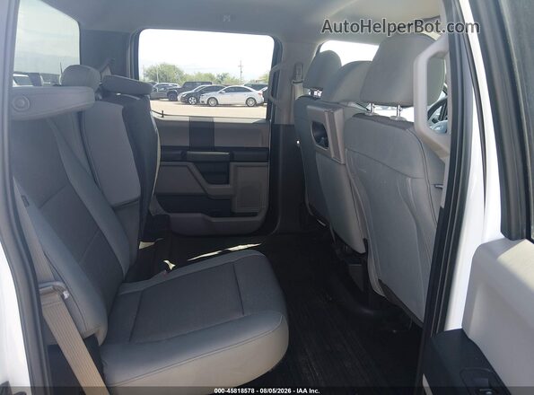 1FTEW1EB0JKF08494 2018 FORD F150 White Widok naklejki z numerem VIN