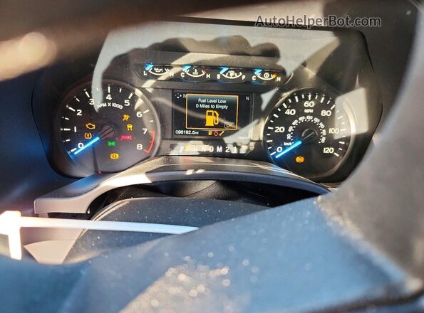 1FTEW1EB0KFD15188 2019 FORD F150 Черный Вид щитка приборов