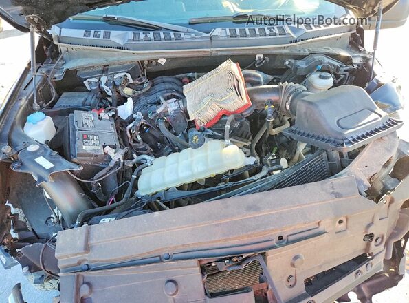 1FTEW1EB0KFD15188 2019 FORD F150 Черный Вид задней части салона
