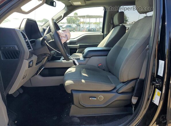 1FTEW1EB1JFA33236 2018 FORD F150 Black Vista interior delantera