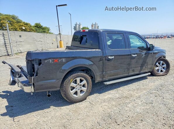 1FTEW1EB1JFA33236 2018 FORD F150 Black Trasero derecho