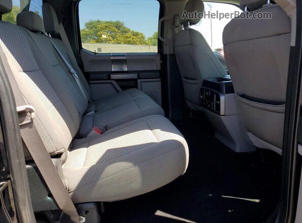1FTEW1EB1JFA33236 2018 FORD F150 Black Vista de los asientos traseros