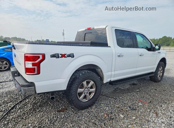 1FTEW1EB1JFB83511 2018 FORD F150 White Tył prawy