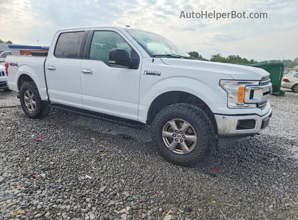 1FTEW1EB1JFB83511 2018 FORD F150 White Przód prawy