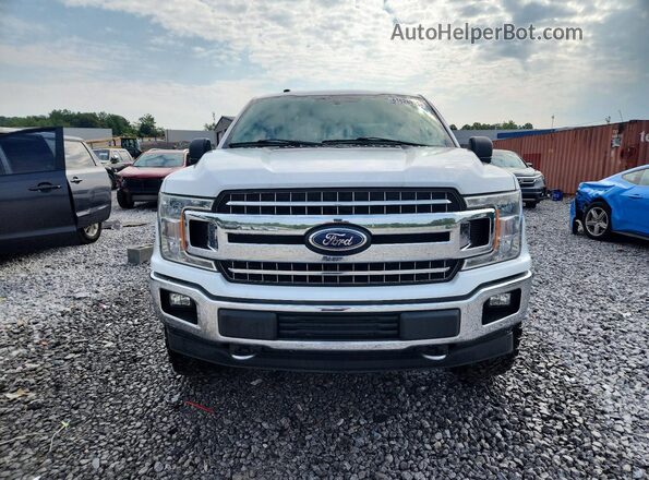1FTEW1EB1JFB83511 2018 FORD F150 White Widok z przodu