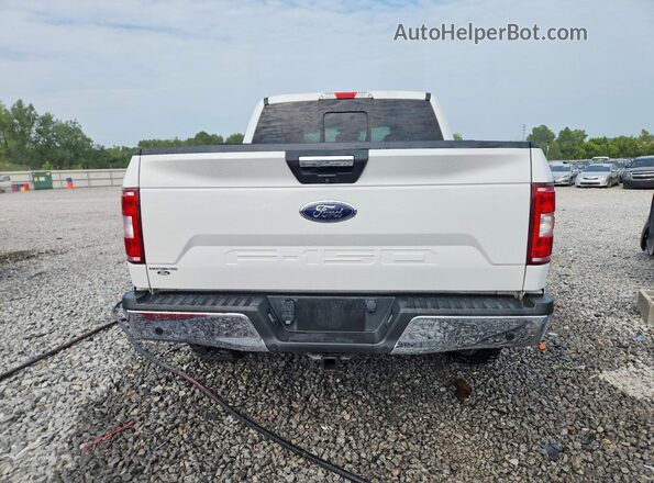 1FTEW1EB1JFB83511 2018 FORD F150 White Widok z tyłu
