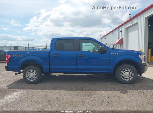 1FTEW1EB1JKE38455 2018 FORD F150 Blue 