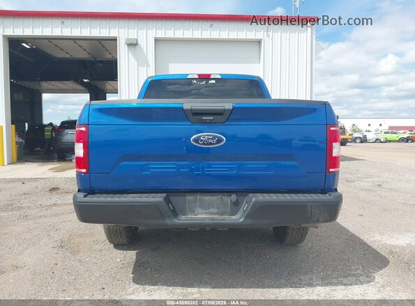 1FTEW1EB1JKE38455 2018 FORD F150 Blue 