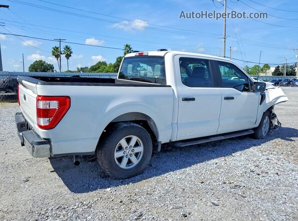 1FTEW1EB1MFC96847 2021 FORD F150 White უკანა მარჯვენა