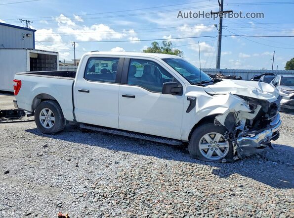 1FTEW1EB1MFC96847 2021 FORD F150 White წინა მარჯვენა