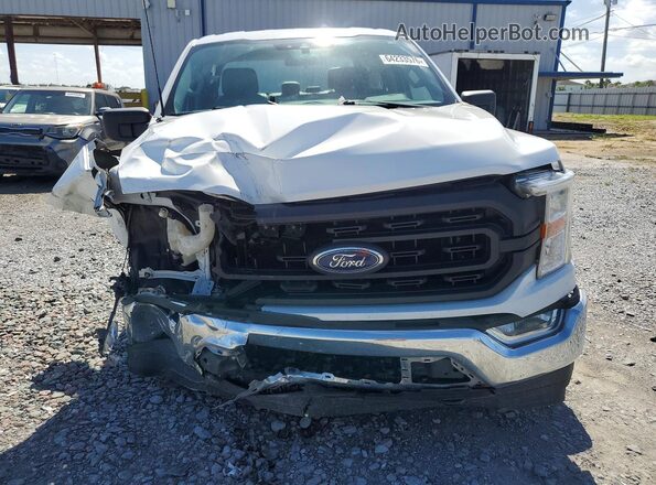 1FTEW1EB1MFC96847 2021 FORD F150 White წინა ხედი