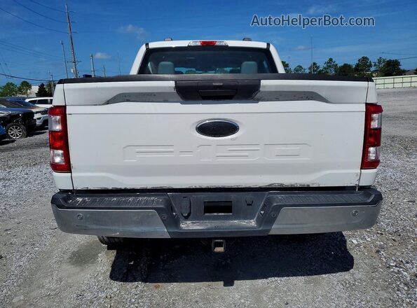 1FTEW1EB1MFC96847 2021 FORD F150 White უკანა ხედი