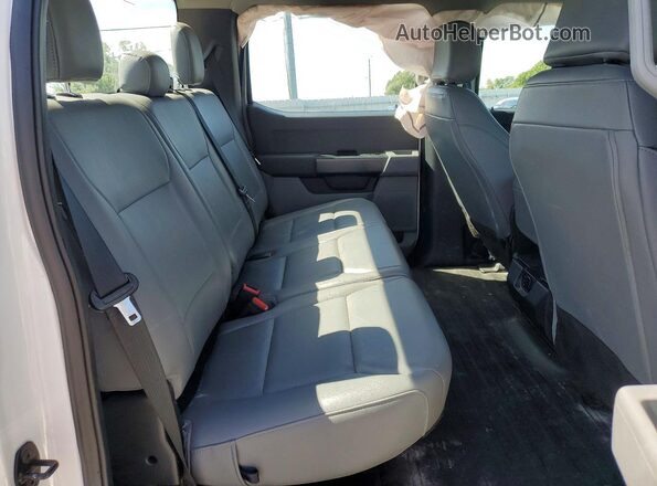 1FTEW1EB1MFC96847 2021 FORD F150 White უკანა სავარძლების ხედი