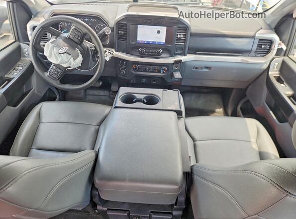 1FTEW1EB1MFC96847 2021 FORD F150 White წინა პანელის ხედი