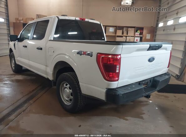 1FTEW1EB1MKE70651 2021 FORD F150 White Rear left