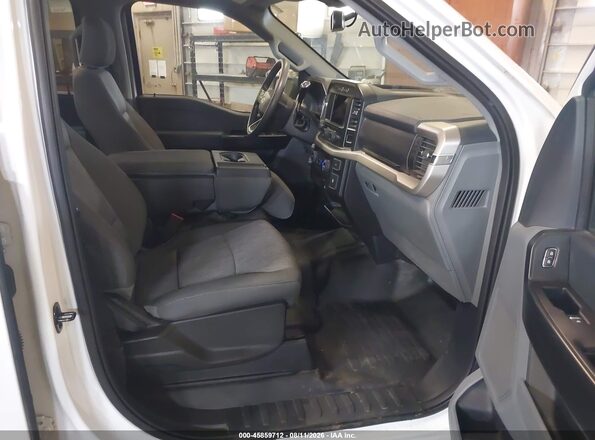 1FTEW1EB1MKE70651 2021 FORD F150 White Front interior view