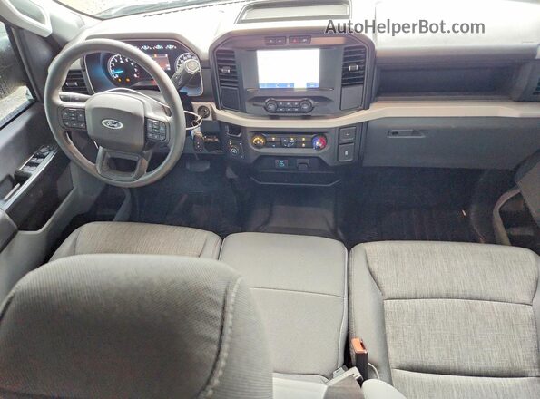 1FTEW1EB1PKF02180 2023 FORD F150 Черный Вид панели приборов