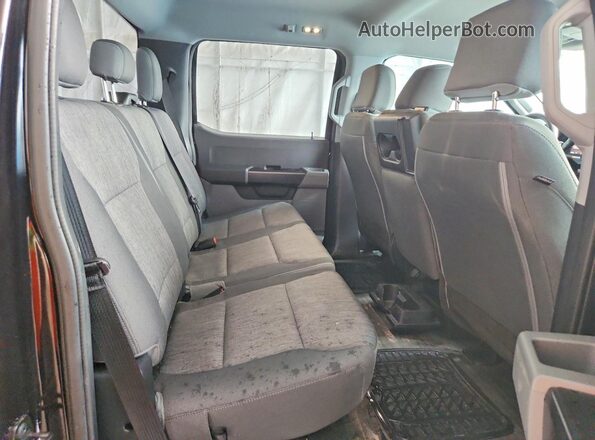 1FTEW1EB1PKF02180 2023 FORD F150 Черный Вид задних сидений