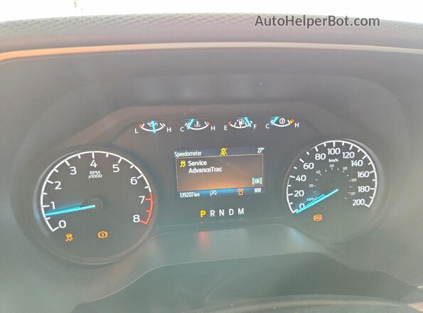 1FTEW1EB1PKF02180 2023 FORD F150 Черный Вид щитка приборов
