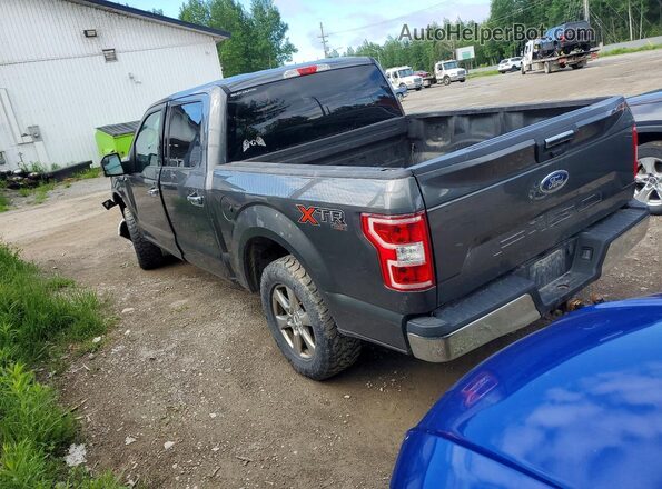 1FTEW1EB2JFD75195 2018 FORD F150 Серый Задняя левая четверть