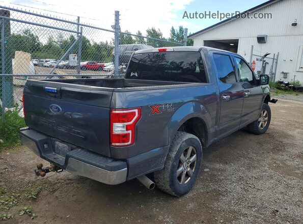 1FTEW1EB2JFD75195 2018 FORD F150 Серый Задняя правая четверть