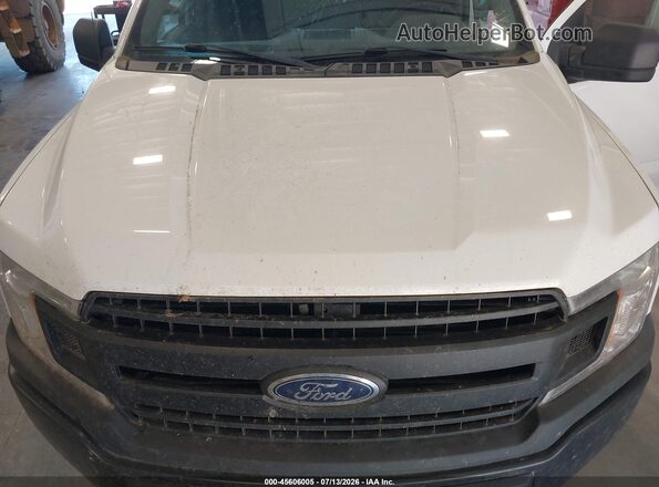 1FTEW1EB3JKE38425 2018 FORD F150 White Widok z przodu