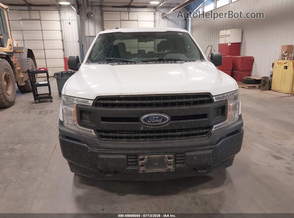 1FTEW1EB3JKE38425 2018 FORD F150 White Widok zestawu wskaźników