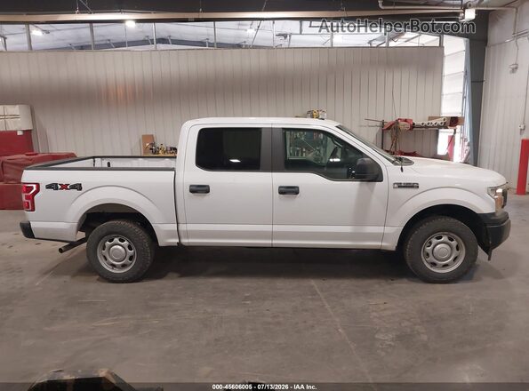 1FTEW1EB3JKE38425 2018 FORD F150 White Widok wnętrza z tyłu