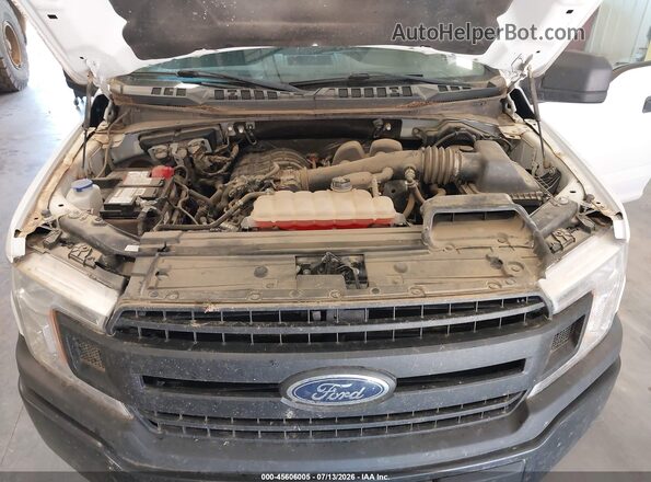 1FTEW1EB3JKE38425 2018 FORD F150 White Widok z tyłu