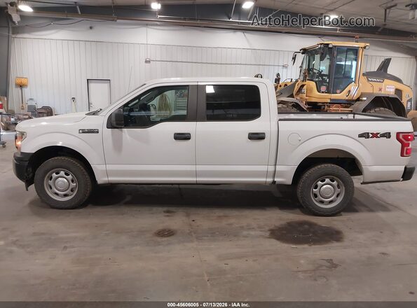 1FTEW1EB3JKE38425 2018 FORD F150 White Widok wnętrza 360 stopni