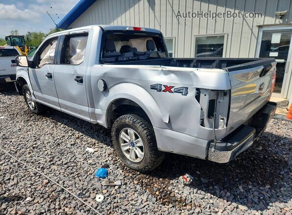 1FTEW1EB3JKE81114 2018 FORD F150 Silver Tył lewy