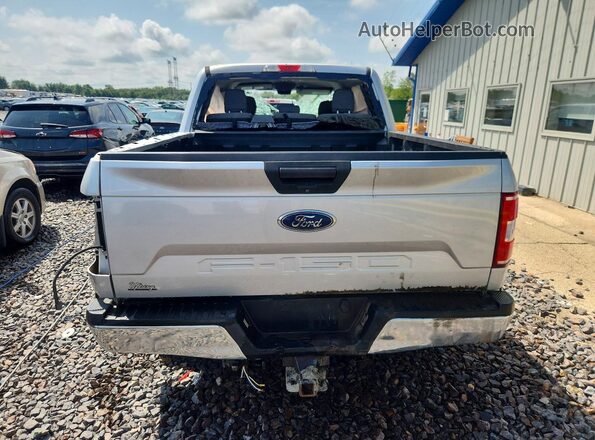 1FTEW1EB3JKE81114 2018 FORD F150 Silver Widok z tyłu