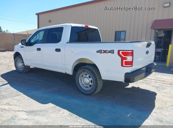 1FTEW1EB3JKE97555 2018 FORD F150 White Rear left
