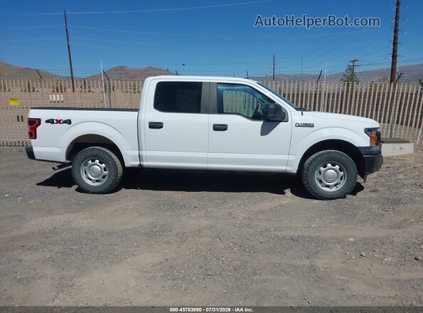1FTEW1EB3JKE97555 2018 FORD F150 White Rear interior view