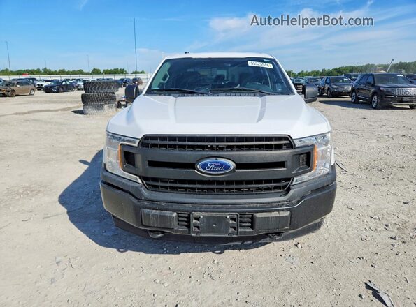 1FTEW1EB3JKF42431 2018 FORD F150 White Widok z przodu