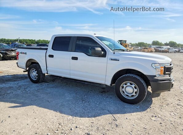 1FTEW1EB3JKF42431 2018 FORD F150 White Przód prawy
