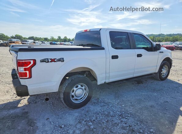1FTEW1EB3JKF42431 2018 FORD F150 White Tył prawy