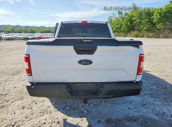 1FTEW1EB3JKF42431 2018 FORD F150 White Widok z tyłu